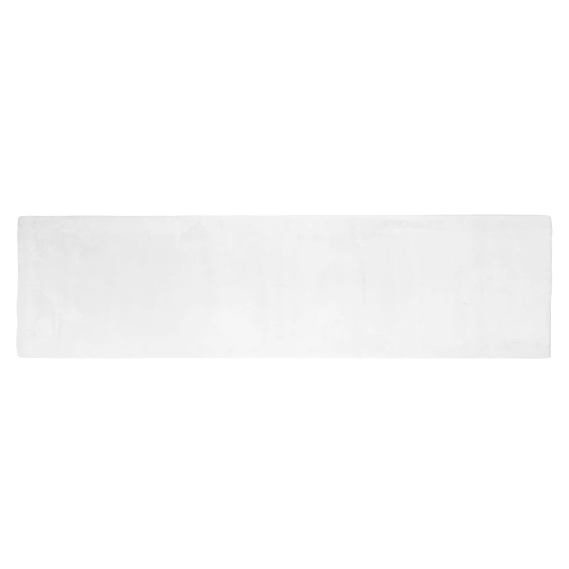 Indomex Rug Happy 080 x 300 cm White - Image 1