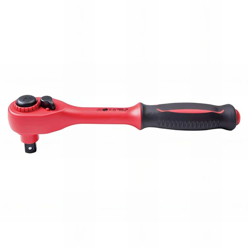 King Tony 4771VE10 Ratchet Aislada 1/2" L:250mm for DIYers & Professionals, Made for Repair and Installation tasks, 250mm