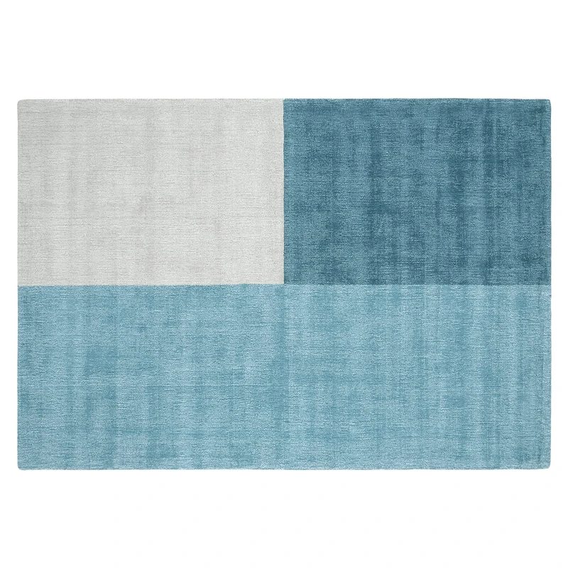 Indomex Rug Blox 160 x 230 cm Teal