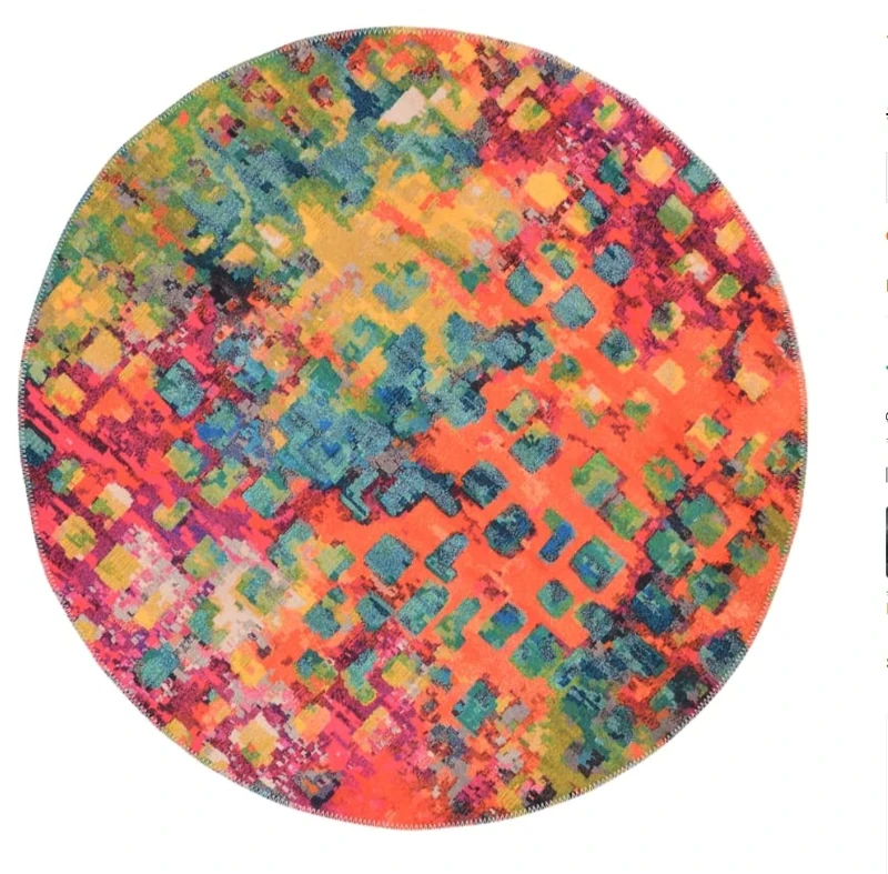 Indomex Rug Allegro 120 cm Red and Colourful