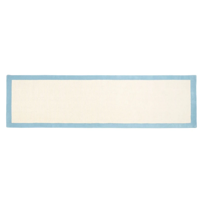 Indomex Rug Time 080 x 300 cm, blue - Image 1