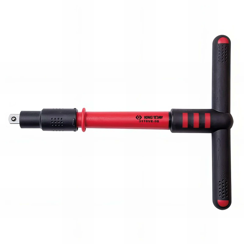 King Tony 3178VE08 Mango En T Aislado 3/8" 200mm for DIYers & Professionals, Made for Repair, Installation and Workshop tasks, 200mm - Image 1