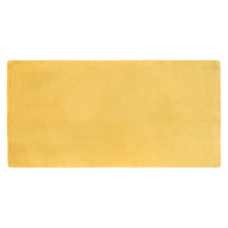 Indomex Rug Happy 070 x 140 cm Gold - Image 1