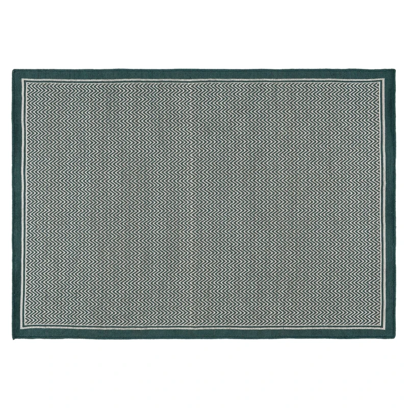 Indomex Rug Halma32 160 x 230 cm Teal - Image 1