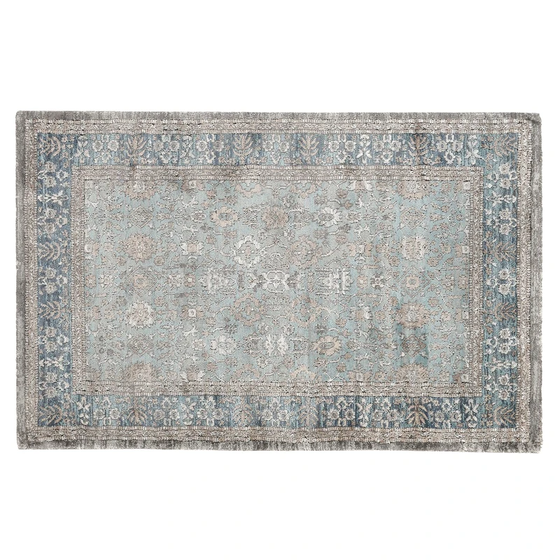 Indomex Rug Tabor 133 x 200 cm Duckegg - Image 1