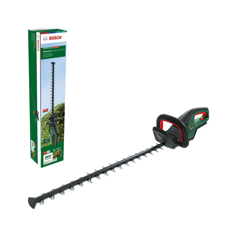 Bosch Cordless Hedge Cutter AdvancedHedgeCut 36V-65-28 (1x 2.0 Ah Battery, 36 Volt System, Blade Length 65 Cm, in Carton Packaging)