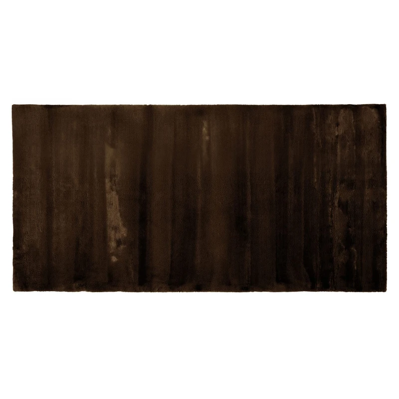 Indomex Rug Fluffy 070 x 140 cm Brown