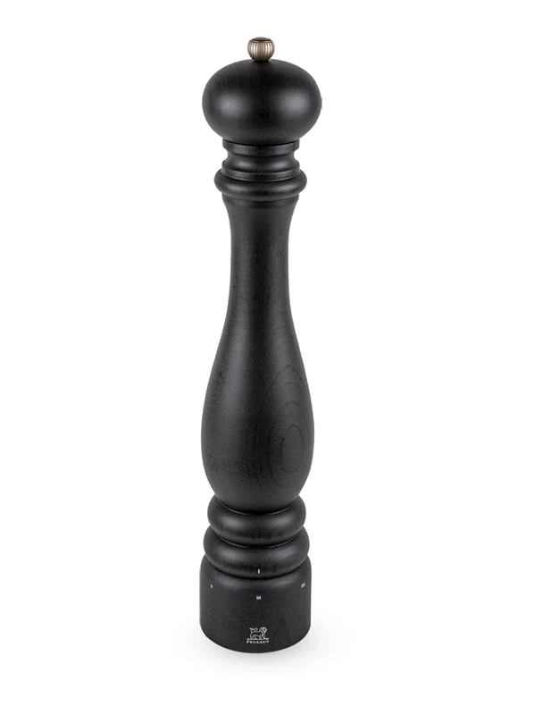 PEUGEOT - Paris u'Select 40 cm Pepper Mill - 6 Predefined Grind Settings - Made with PEFC Certified Wood - Made in France - Graphite Colour