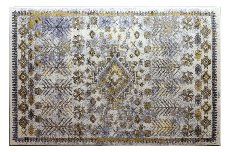 Indomex Modernsoft Rug 120 x 170 cm 6528Gold - Image 1