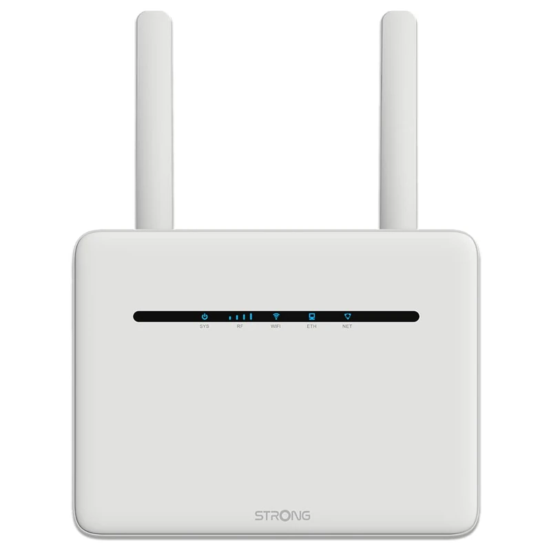 STRONG 4G+ 1200 Wi-Fi Router | LTE Mobile Router | 2 SIM Card Adapters | 1200 Mbps | 4 LAN Ports, 2.4 GHz, 5 GHz - Image 1