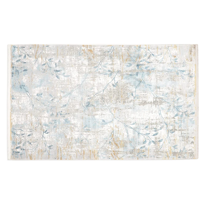 Indomex Rug Kelly 130 x 200 cm Grey/Dark Blue - Image 1