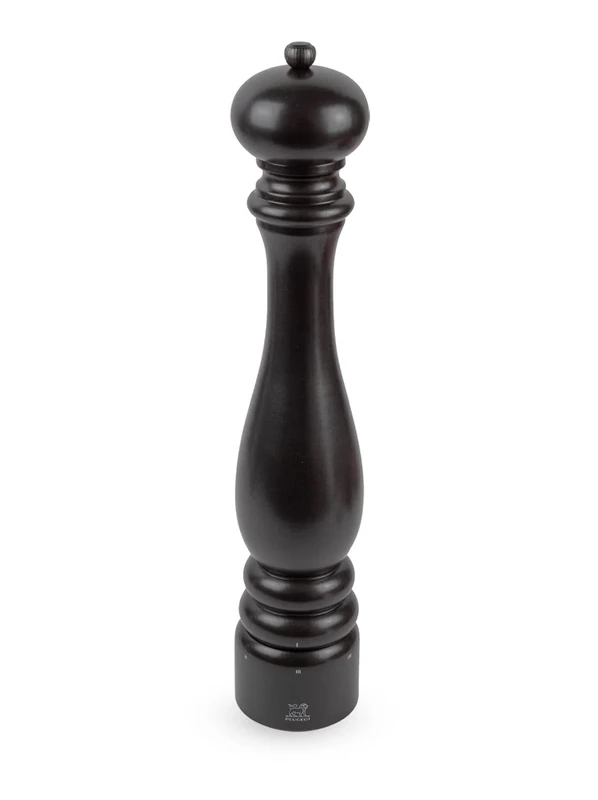PEUGEOT - Paris u'Select 40 cm Pepper Mill - 6 Predefined Grind Settings - Made with PEFC Certified Wood - Made in France - Satin Black Colour