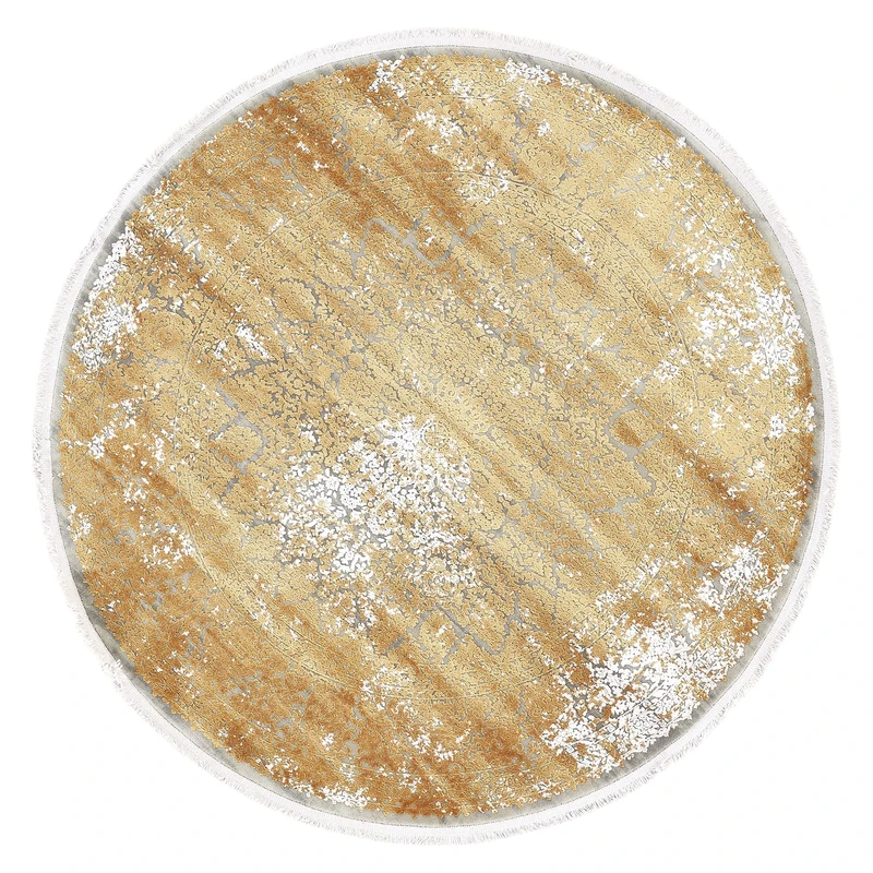 Indomex Matina Rug 120Cm Round Beige