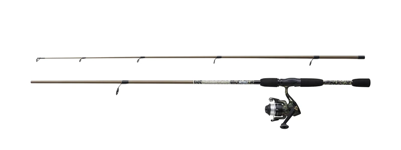 Mitchell Tanager Camo II Spin Combo | Lightweight Spinning Rod & Reel Setup for Freshwater & Predator Fishing | Perfect for Beginner Anglers | Green Camo, 2.7m | 15-40g | 2-Piece Combo, Unisex