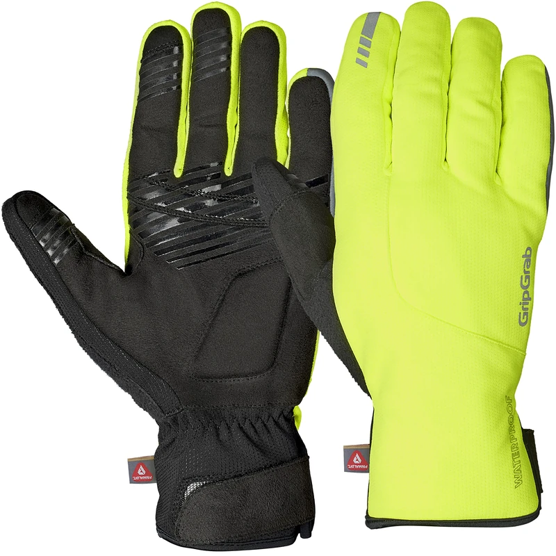 GripGrab Polaris 2 Waterproof Winter Cycling Gloves Padded Thermal Lined Road MTB Gravel Bike Bicycle Rain Glove Long - Image 1