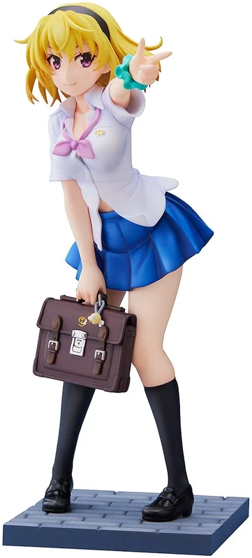 ミユキ(MIYUKI) Higurashi: When They Cry Sotsu PVC Figures 1/7 Satoko Hojo: High School Student Ver. 23cm, Black