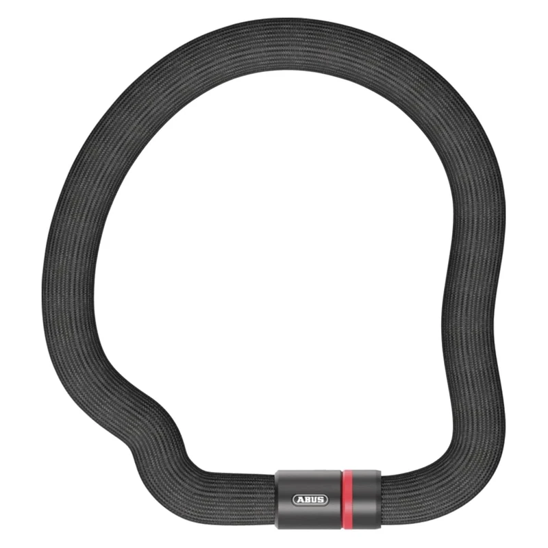 ABUS Goose Lock chain lock - flexible, rattle-free bicycle lock made of hardened steel - 6 mm thick - with key