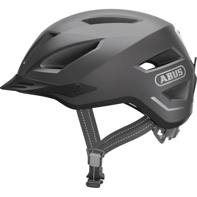 ABUS city helmet Pedelec 2.0 - bicycle helmet with rear light and rain cover - for city traffic - for men and women