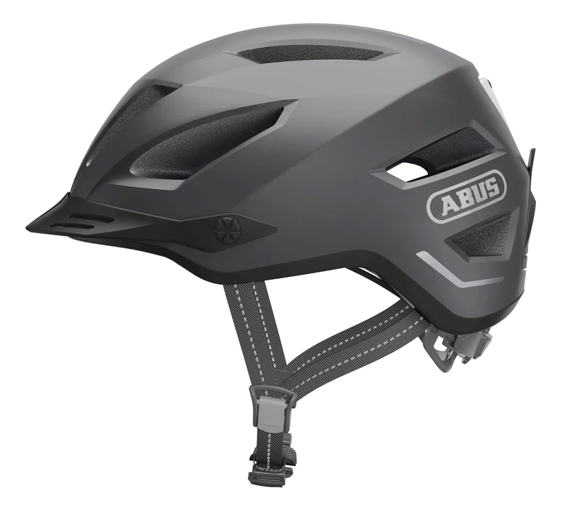 ABUS city helmet Pedelec 2.0 - bicycle helmet with rear light and rain cover - for city traffic - for men and women