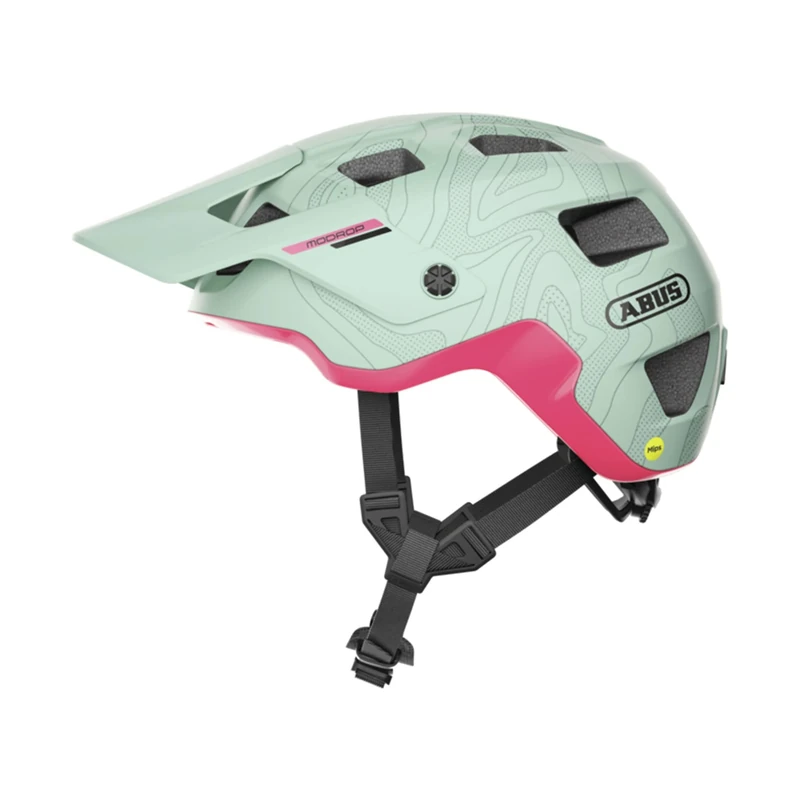ABUS MTB helmet MoDrop MIPS - robust bike helmet with impact protection for mountain bikers - customised fit - unisex