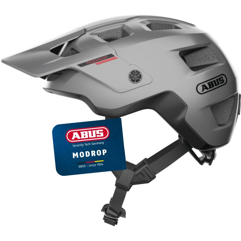 ABUS MTB helmet MoDrop - robust bike helmet with good ventilation for mountain bikers - customised fit - unisex