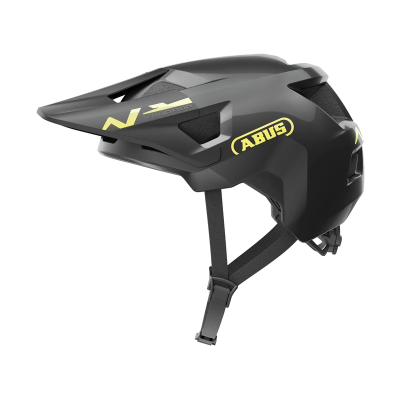 ABUS MTB helmet YouDrop - bike helmet for children and teenagers - for everyday use or off-road tours - with space for a pigtail