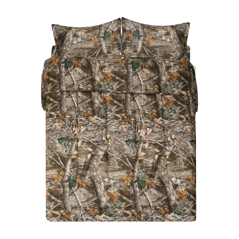 VISI-ONE Realtree Edge Comforter Set, Polycotton, king