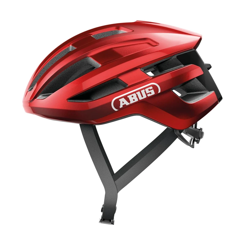 ABUS PowerDome road bike helmet - lightweight bike helmet with clever ventilation system and aerodynamic profile - Made in Italy - for men and women