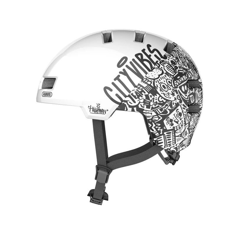 ABUS city helmet Skurb ACE - Stylish bike helmet for everyday use, skating, BMX riding or longboarding
