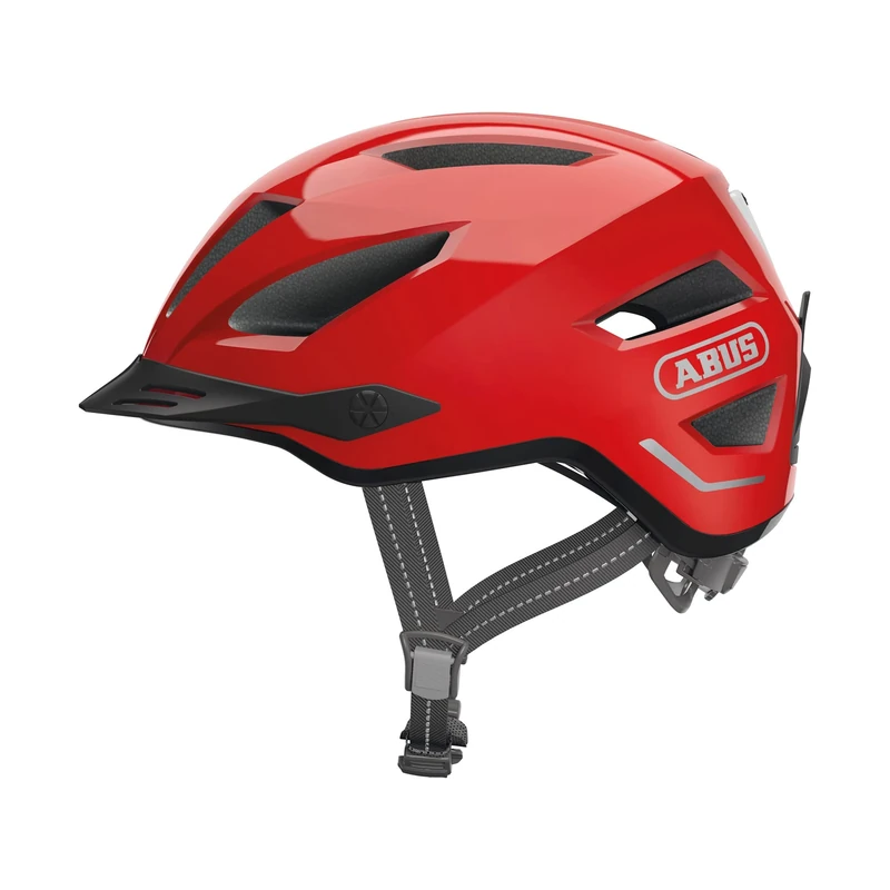 ABUS city helmet Pedelec 2.0 - bicycle helmet with rear light and rain cover - for city traffic - for men and women