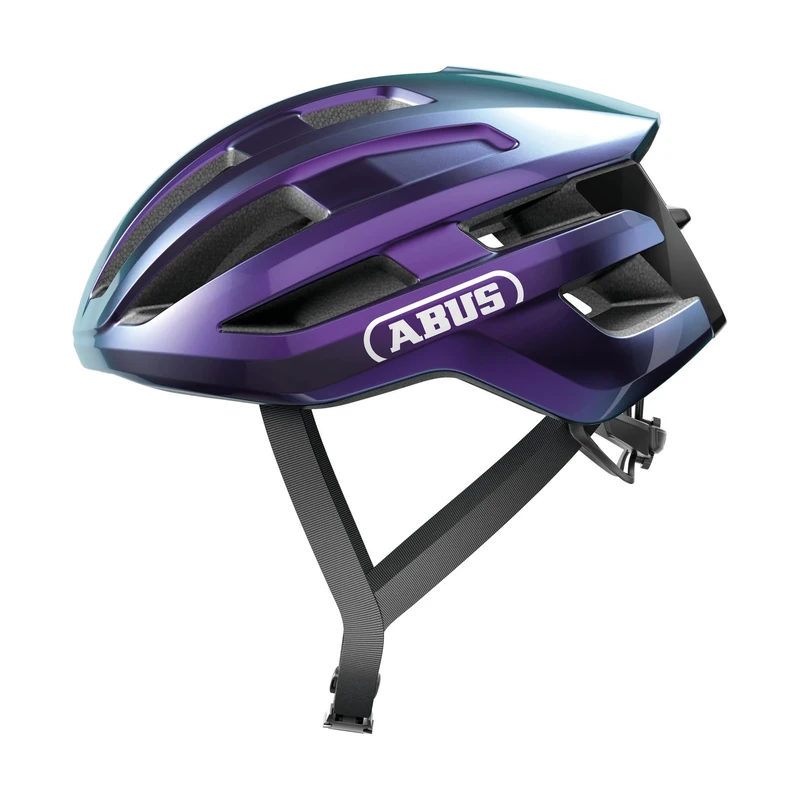 ABUS PowerDome road bike helmet - lightweight bike helmet with clever ventilation system and aerodynamic profile - Made in Italy - for men and women