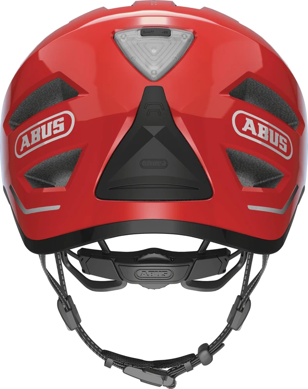 ABUS city helmet Pedelec 2.0 - bicycle helmet with rear light and rain cover - for city traffic - for men and women