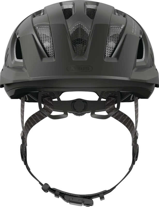 ABUS Urban-I 3.0 ACE city helmet - sporty bike helmet with LED rear light, extended peak and magnetic fastener - for men and women