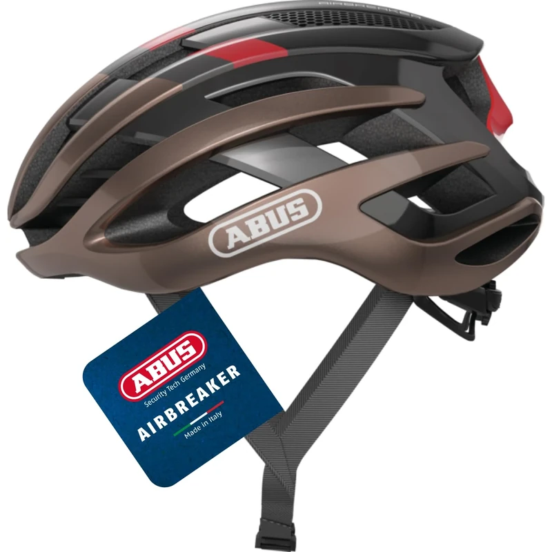 ABUS AirBreaker road bike helmet - high-end bike helmet for professional cycling - for teenagers and adults - helmet for men and women