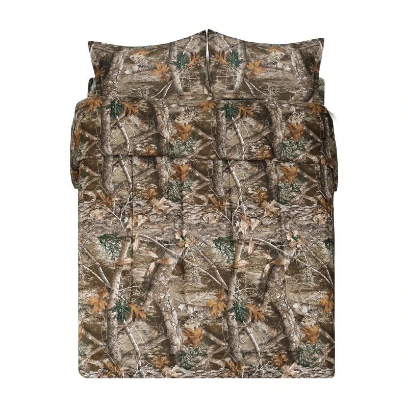 VISI-ONE Comforter Set, Microfiber, Edge, Full