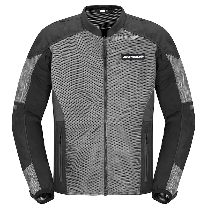 SPIDI Men's Super Net Protective Jacket for Motorcycles, Gray, L