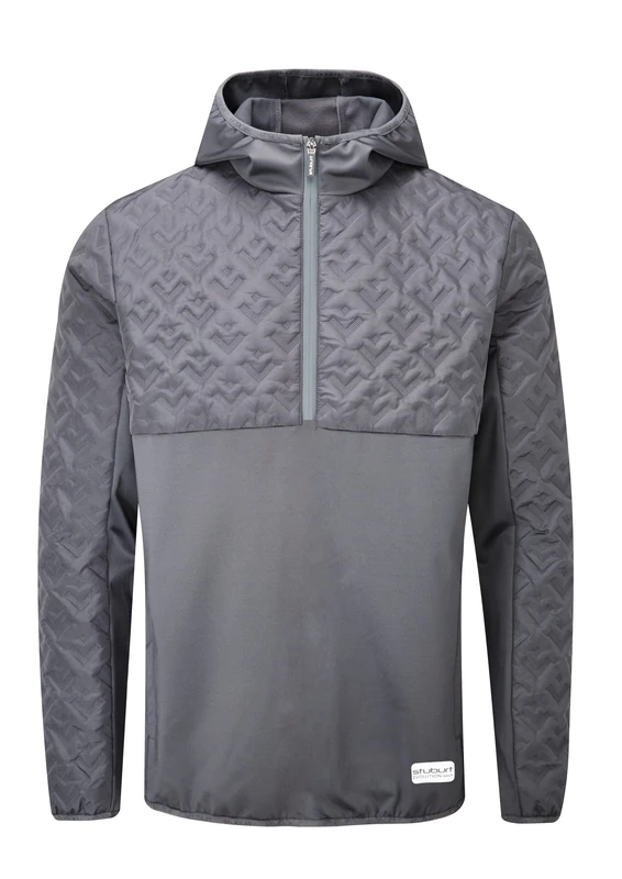 Stuburt Evolution-Tech Hooded Padded Jacket, Slate Grey, Small