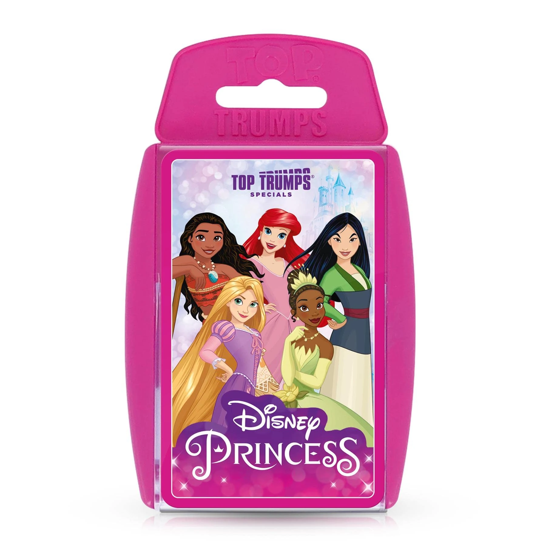 Top Trumps Disney Princess Specials Card Came, Play with Cinderella, Jasmine, Belle and Snow White battle your way to victory, Educational and makes a great gift for ages 6 plus