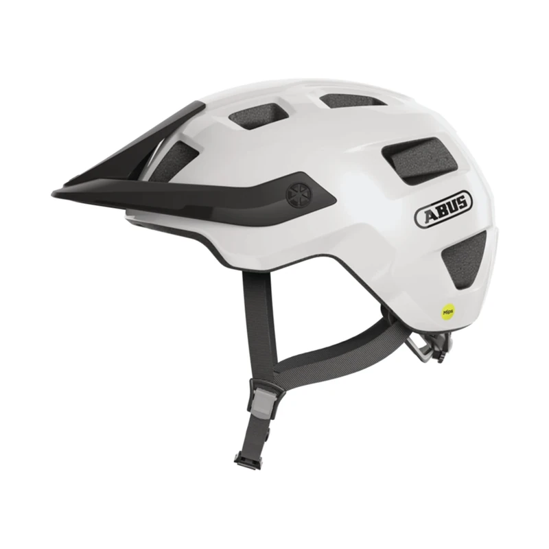 ABUS MTB helmet MoTrip - robust bike helmet with height-adjustable peak for mountain bikers - customised fit - unisex