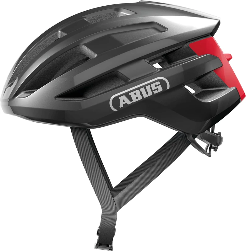 ABUS PowerDome road bike helmet - lightweight bike helmet with clever ventilation system and aerodynamic profile - Made in Italy - for men and women