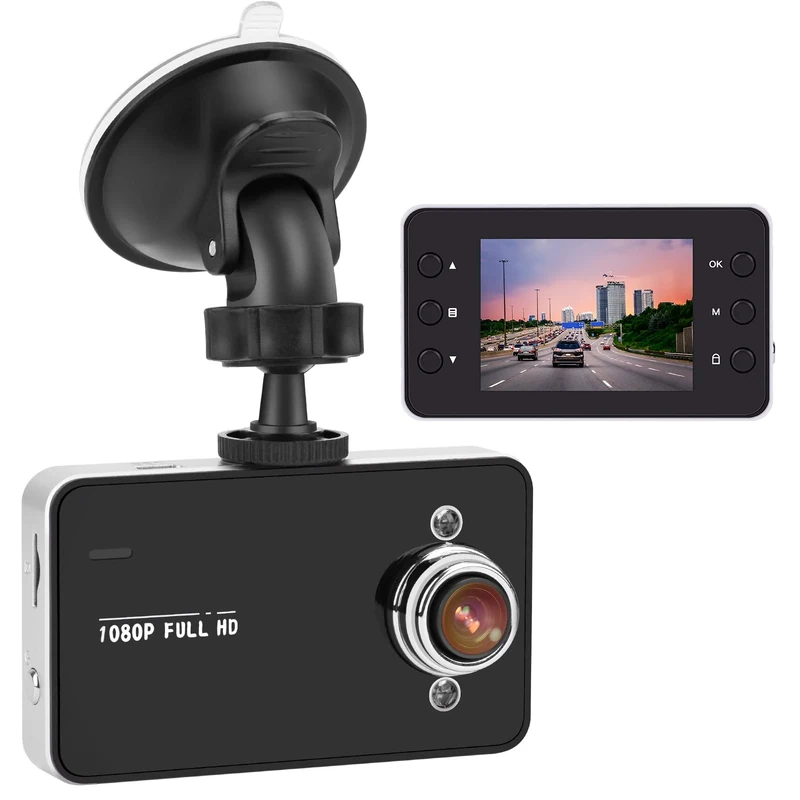 DLANDZ K600 Dash Cam Front and Rear Full 1080p HD Recording in Car DVR Cam - Polarising Filter Compatible with and G-sensor (DN-534) - Image 1