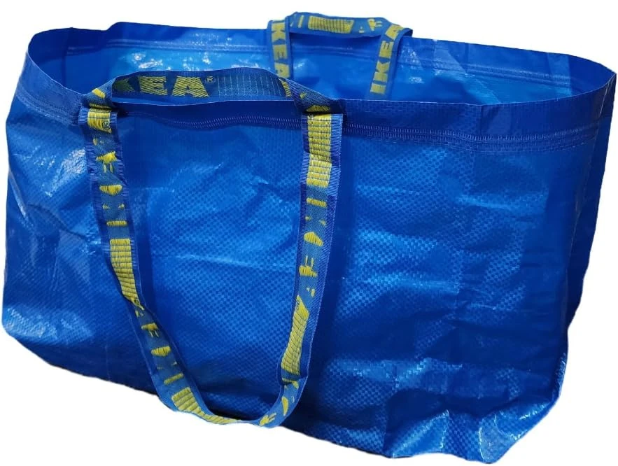 IKEA FRAKTA Carrier bag, large, blue(PACK OF 4), 804.524.46