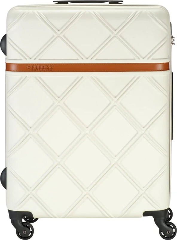 Princess Traveller Whistler, White, S, Hard Shell Trolley with Swivel castors - Image 1