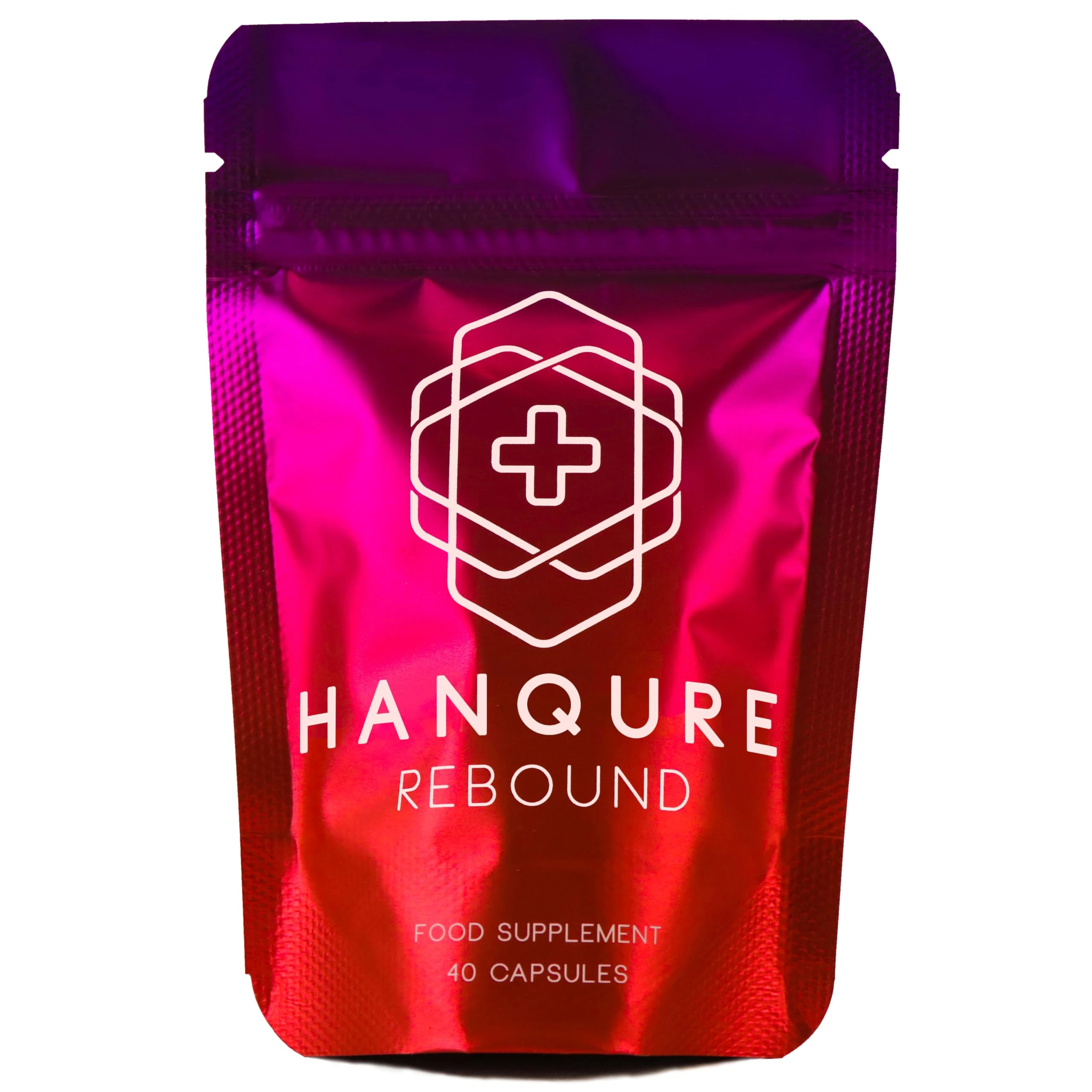 Hanqure Rebound, Includes Vitamin B1, B6, B12, & C, Magnesium + Rosemary Leaf Extract | Food Supplement, 40 Vegan Capsules, Made in The UK
