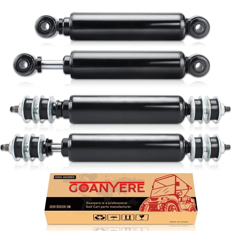 Goanyere Club Car DS Shocks, Club Car Precedent Shocks, Golf Cart Front and Rear Shock Absorbers for DS G&E 1988-up, Precedent G&E 2004-up, OEM# 1014235, 1014236