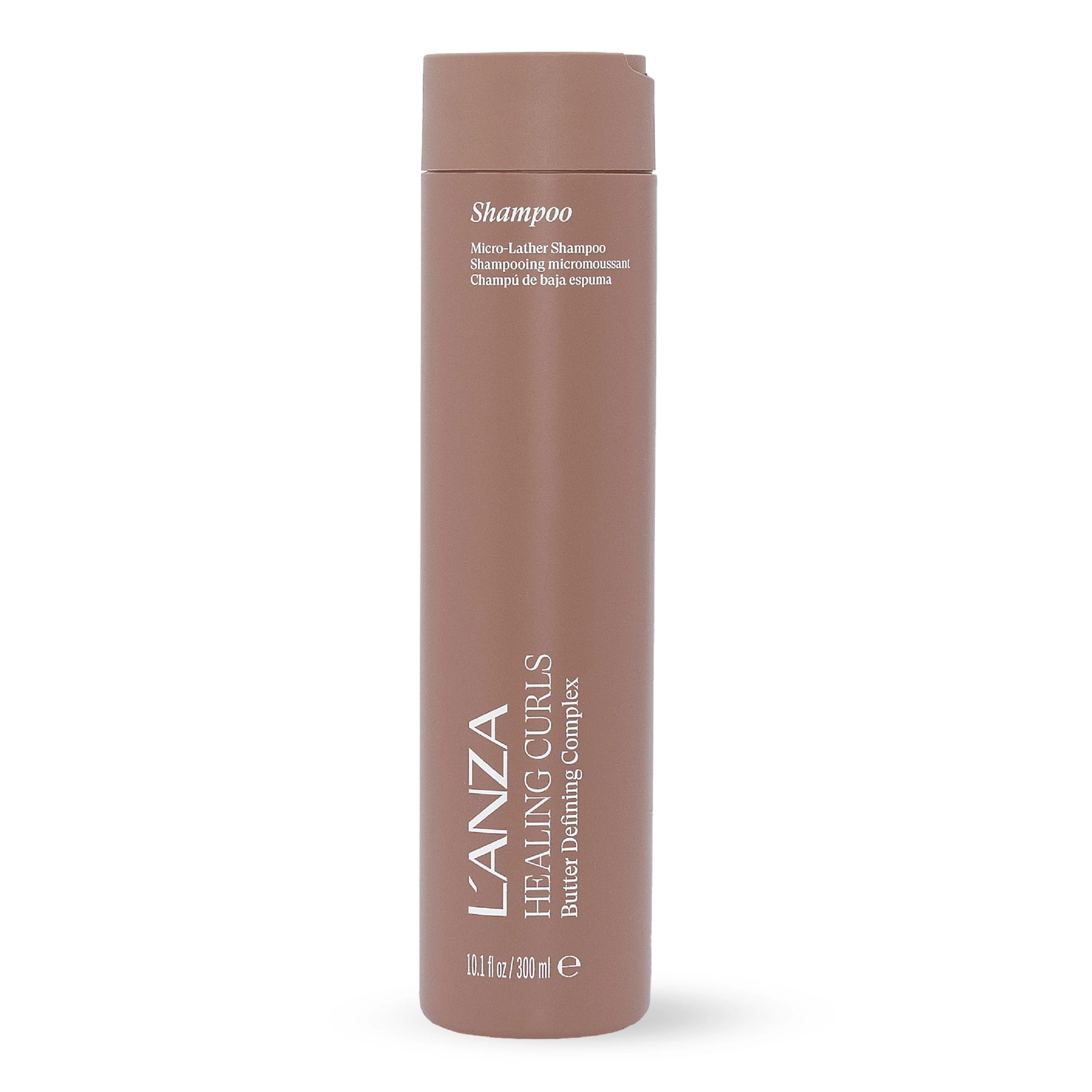 L'ANZA Healing Curls Butter Shampoo - Curly Hair Shampoo for a Creamy, Colour-Safe Cleanse and Refreshed Curls - Paraben and Sulphate Free Shampoo (236ml)