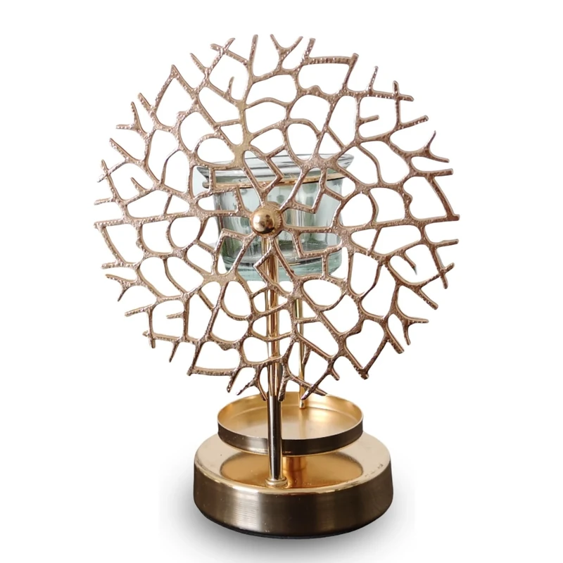 Zen'Arôme – Coral Inspiration Fragrance Burner – Essential Oil Burner, Scented Melts, Scented Wax Square, Scented Solutions – Diffusion by Soft Heat – Aromatherapy