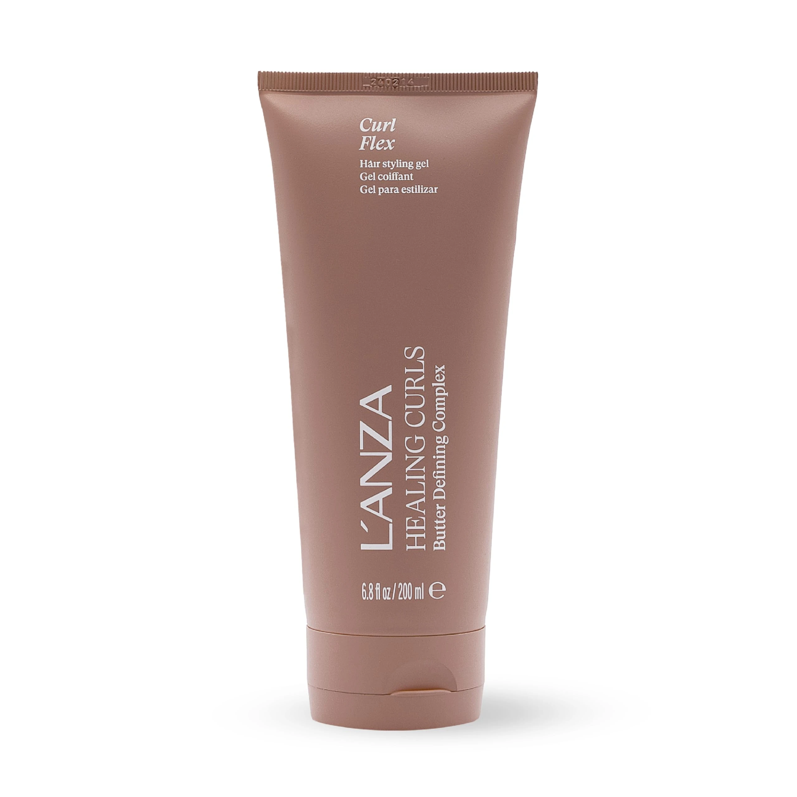 L'ANZA Healing Curls Curl Flex Memory Gel - Curl Gel for Curly Hair - Creates Strong, Long-Lasting and Touchable Hold with Sulphate Free, Paraben Free Formula (200ml)