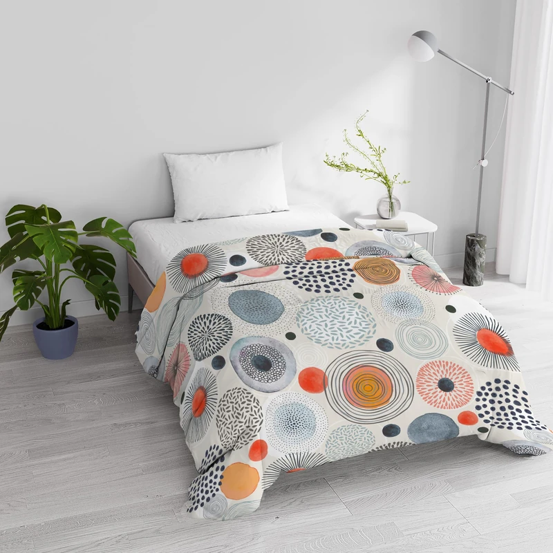 Italian Bed Linen Winter Quilt “BASIC”, Acquerello, 160x245 cm