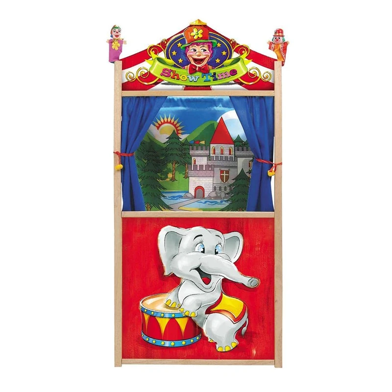 YWA Wooden Theatre XL TACHAN - Puppet Theater for Kids - Image 1
